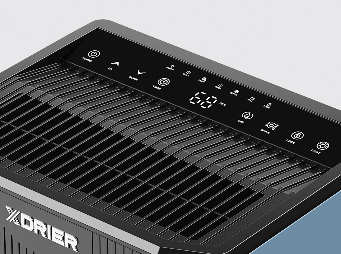 XDRIER clean air is as easy as 1, 2 & 3